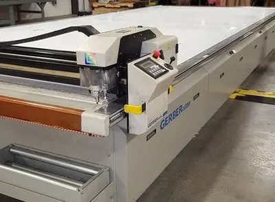 Gerber, Taurus, 2003, 5283.2x2743.2mm Cutting Area, 2-Hide Capacity