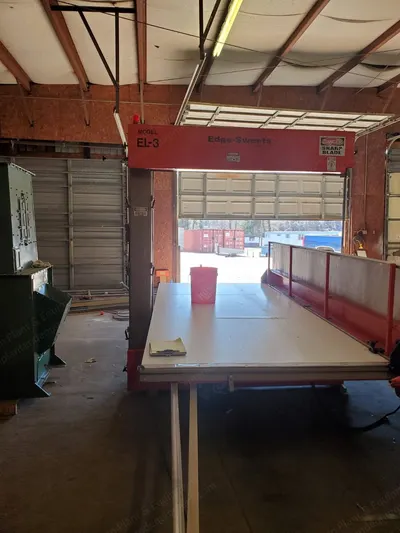 Edge Sweets, EL-3, Vertical Foam Cutting Machine, 51 inch Cutting Height, 60 inch Table Width