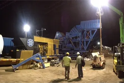 LRT, 6060 LRT, 2012, 60 inch Throat, Cat 1500HP Diesel Engine, Portable Shaft Shredder