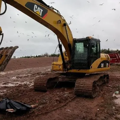 Caterpillar, 320DL, 2009, Hydraulic Thumb, Cab Guarding, 6070 Hours