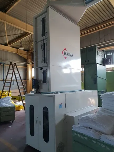 Masias, CMM-160, 2010, Fiber Ball Forming Machine, Width 1600mm, 4.8 kg/min