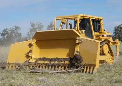 Stickrake, Fits Caterpillar D6T D6R D7R D8T D8R, Fold In Design, Bolt On