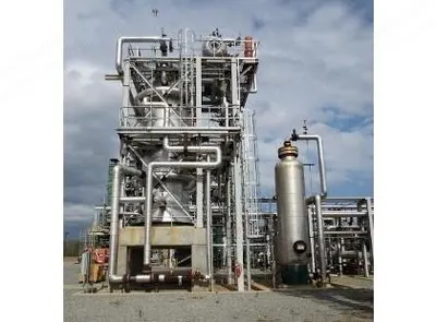 Catalytic Converter Reactor Module, Syngas Alcohol Synthesis, with Steam Drum & Structural Steel