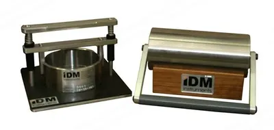 IDM Instruments, C0005 & C0006, Cobb Moisture Absorption Test Ring & Roller, 100cm2 Test Area, Stainless Steel Ring