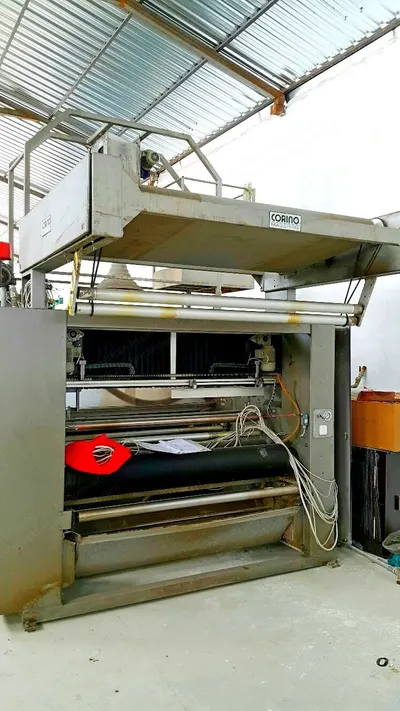 Corino Tubular Hydro-Extractor and Slitter, 2004, 1600mm, Double Padder