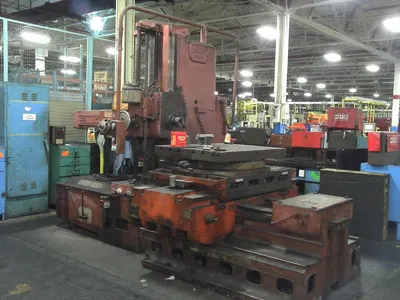 Lucas, 441B48, 4" Horizontal Boring Mill, 36" x 62" Table, 10 HP