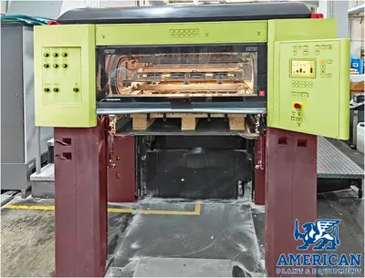 Heidelberg, CD74-5+L-F, 2005, 5 Colors, 6000x7400mm Max Sheet Size, CP2000, Anilox Coater