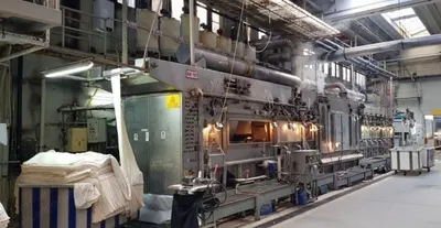 Bruckner, Galaxy, 1989, 1200mm Working Width, 800 kg/hr Capacity, Continuous Tubular Bleaching Machine