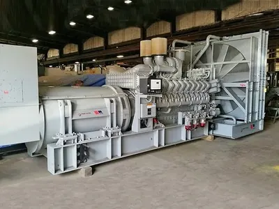 MTU, Diesel Standby Generator, 3000kW, 60Hz, Zero Hours, EPA Tier 2