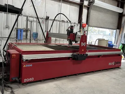 Omax, Maxiem 2040, 2014, 13'10" x 6'7" Cutting Travel, 30 HP, 50kpsi Pump