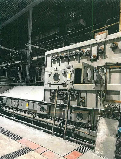 Morrison Conveyor Steamers, 30 Yard, 27 Feet Preheat, 80" Face Width