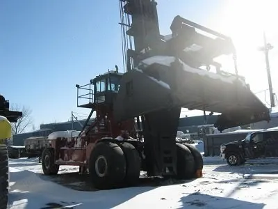 Taylor, TYTCE1100S, 1992, 45 Tons Capacity, 20 to 40 Feet Spreader, 3 Container High Stack