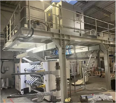 MLT Micro Laser Tec, MLS-G4/400, 2020, Laser Perforation, 1350mm Web Width, 4 Laser Heads, 100W