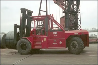 Taylor, TE800S, 1996, 80,000 lbs Capacity, Cummins Diesel, Sideshifter, 80 Inch Coil Ram
