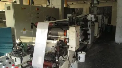 Omet, TV 503, Capacity 1600 Napkins/min, 2 Colors, 2 Unwinders, Casmatic Wrapping Machine