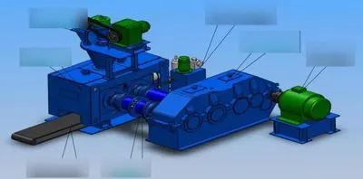 NovaStar, BB134, High-Pressure Briquetting Machine, Roller Diameter 520-1200mm, Line Pressure 11t/cm