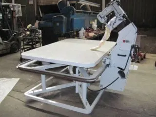 James Cash, 72SNMVHS, 1999, Tape Edge Machine, 18 inch Height, 54x75 inch Full Table, Undercurrent