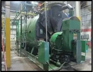 Johnston, PFTA750-4HG3005, 2002, 750 HP, 300 PSI Steam, Natural Gas Boiler