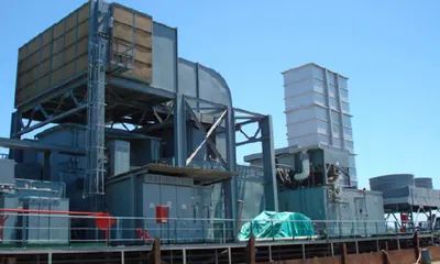 Westinghouse, W-251 B11, 48 MW, Simple Cycle Power Barge