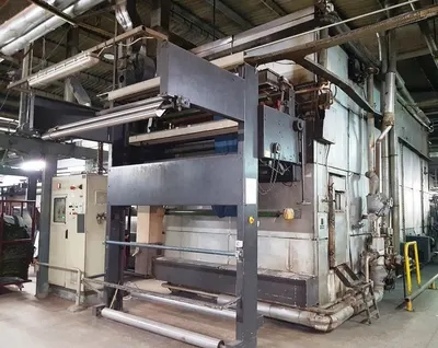 Stork Steamer, 1993, 2200mm Working Width, 280m Capacity, Oil/Steam Heated