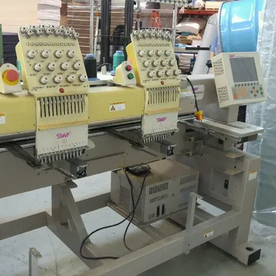 SWF, A 1204, 4-Head, Multi-Needle Embroidery Machine