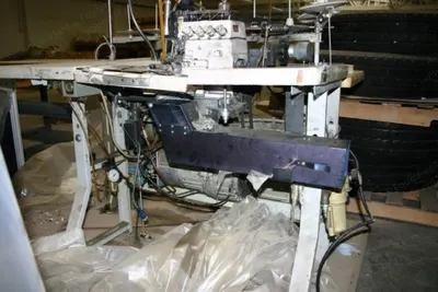 Galkin, Serger Flanger, 1997, with Table, Needle Positioner