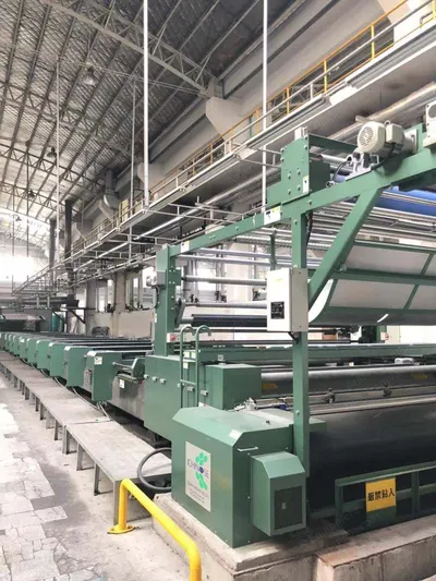 MCS Ichinose, Flat Bed Printing Machine, 2015, Working Width 2400mm, Belt Width 2730mm, 4 Chambers, Steam Heated