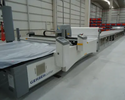 Gerber, XLC7000, 2014, 2000x1800mm Cutting Area, with Cutting Table and Gerber 110 Spreading Machine