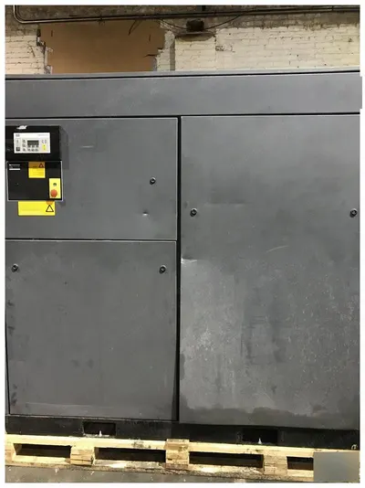 Atlas Copco, GA75VSD, Rebuilt Rotary Screw Compressor, 100 HP, 409 CFM, 132 PSI