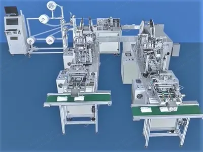 NovaStar, FM295, Automatic Mask Machine, 3 Layers, Ultrasonic Sealing, 90-110 Masks per Minute