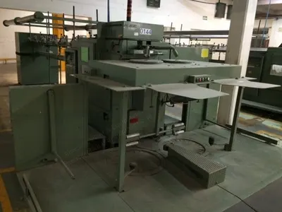 NSC Schlumberger, GC12, 1980, Third Passage, 10 Cans Feeding, 2 Slivers, 700x1000mm Can Size