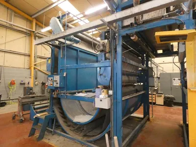 Sellers, Carpet Latex Backcoating Line, 1997, 2000mm Working Width, 6 Section Gas Oven
