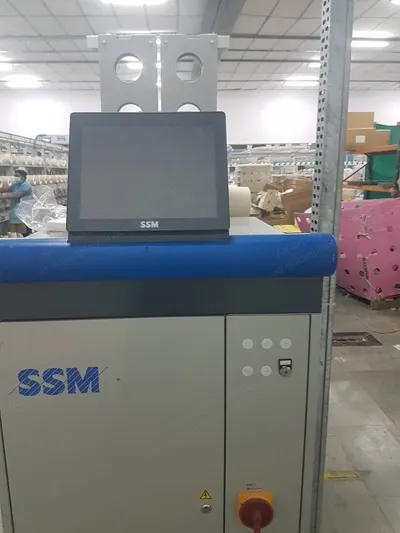 SSM, PS6-Plus-W Digicone Preciflex, 2013/2017, 60 Spindles, 150mm Traverse, Precision Cross Soft Package Winding Machine
