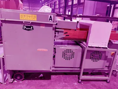 Pierret, G45L, Guillotine Cutter, with Metal Detector