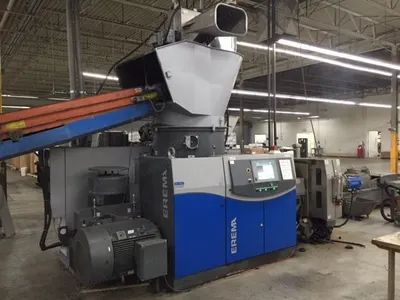 Erema, 1109 T-HG, 2012, Complete Recycling Line, Unvented, 110 kW Extruder