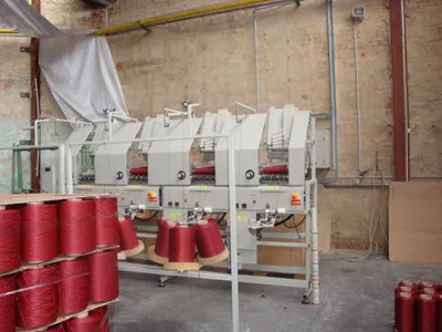Evilo, Bobbin Winder, 2006, 4 Positions, Automatic Doffing