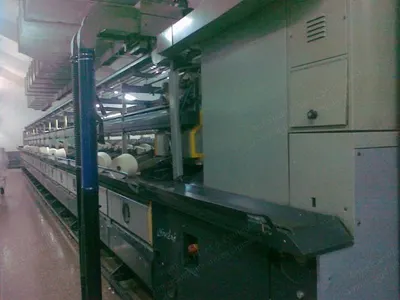 Savio, Magazine Feed, 60 Spindles, Steel Drums, Loepfe Clearer