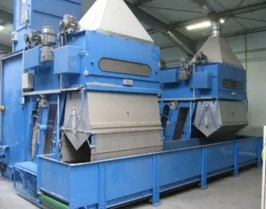 W + D, Year 2000, Production Line for Sanitary Napkins, with Optima LBT and Bag Stacker