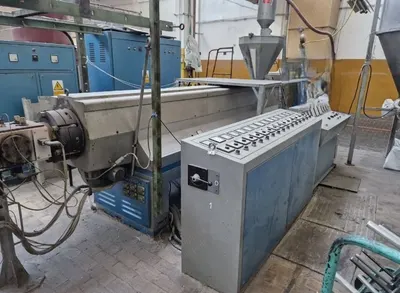 Sisal-Raffia Production Line, 1200mm, 1995, 1000-2500 Tex, 16 Positions