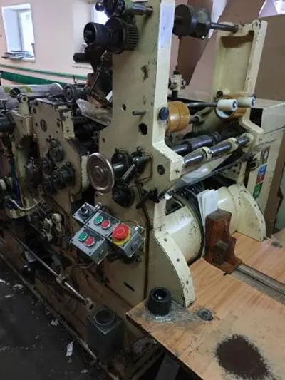 Tatran, Blockbottom Bag Making Machine, 1991, 3 Colors, 60-125mm Bag Width, 150 bags/min