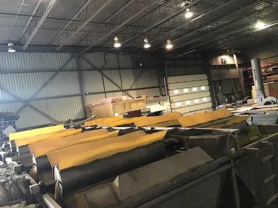 Complete Wash Line, 12" x 8', 4 Rolls, with Gala Spin Dryer