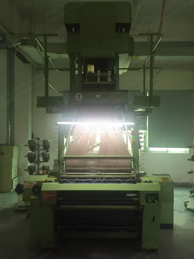 Muller, MBJ 3, 2005, Label Weaving Loom, 1150mm Loom Width, 1152 Hooks Jacquard, 12 Colors