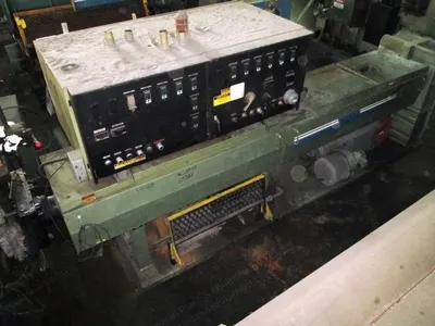 NRM/Beringer, 4.5 PMIIIRH/WC VTD, 1989, 4.5 Inch Single Screw Extruder, 32:1 L/D, 250 HP, WRP-12V Water Ring Pelletizer