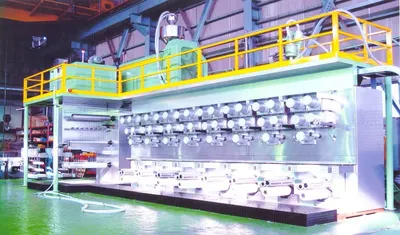 Ho Yong Lee, Polypropylene FDY Filament Extrusion Plant, 200 to 900 Denier, 16 Threadlines
