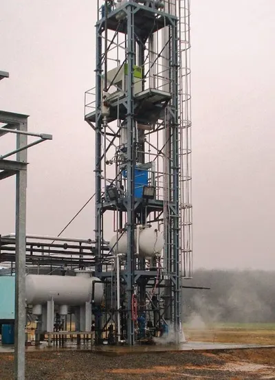 Bionerg, Biodiesel Plant, 2009, 7 MGPY, 6470 lb/hr B100, Skidded Train