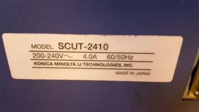 Konica, SCUT-2410, 2009, Digital Printer, 1800mm Width, 8 Colors, 24 Heads