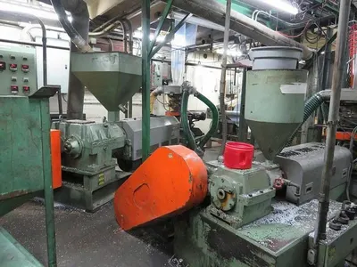 Johnson, 1.5" Blown Film Line, 1" Die, 30 HP, 24" Nip
