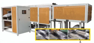 NovaStar, PQ114, Automatic Pillow Roll Packing Line, 9 Pillows/Min, 4 kW