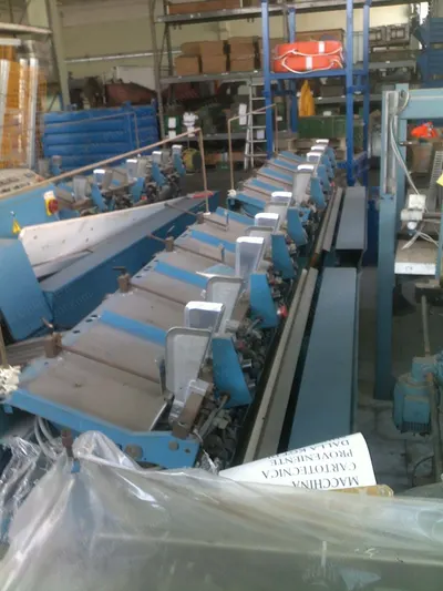 Wohlenberg, ZTM 370, 1992, Gathering Machine, 16 Stations, Cris-Cros Delivery
