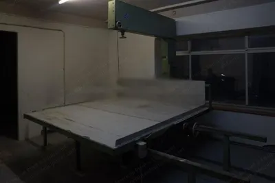 Baumer Cutting Machine, 1975, 1020mm Inside Knife Table, 1280mm Outside Knife Table, 1200mm Max Block Height